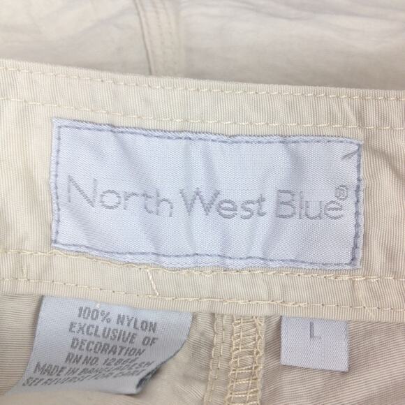 Northwest Blue  Floral Brown Casual Shorts Men's Size Large - Picture 4 of 5